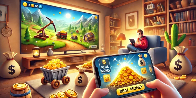 Game Penghasil Uang Tambang Emas
