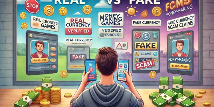 Cara Membedakan Game Penghasil Uang Asli dan Palsu