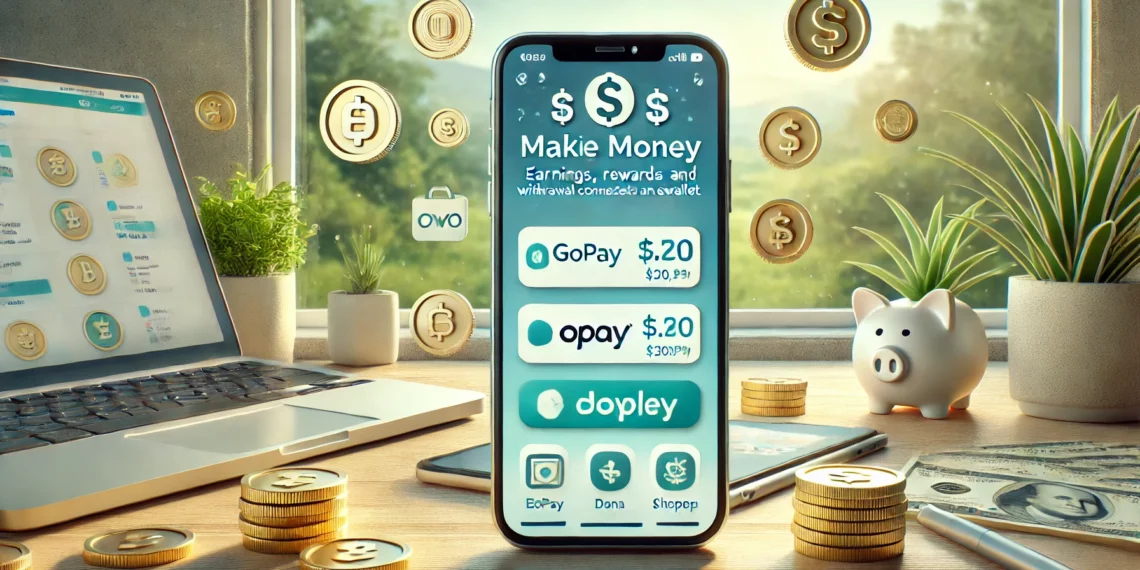 Aplikasi Penghasil Uang Ewallet