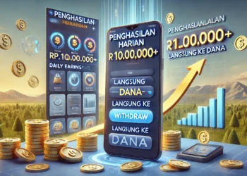 Aplikasi Penghasil Uang Jutaan Perhari Langsung ke DANA