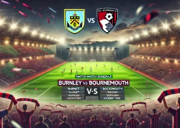 Jadwal Burnley vs Bournemouth