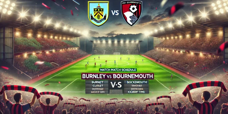 Jadwal Burnley vs Bournemouth