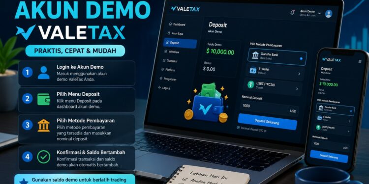 Cara Deposit Akun Demo