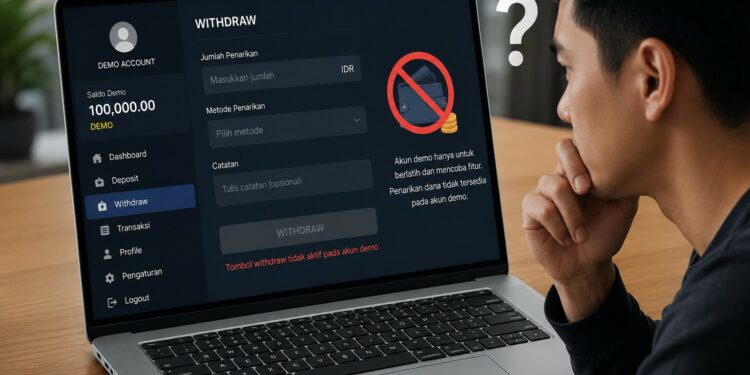 Kenapa Tombol Withdraw Tidak Aktif