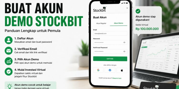 Cara Buat Akun Demo